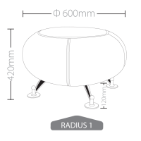 Radius-1-outline